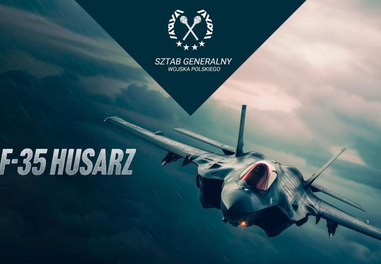 Sztab Generalny WP: polski myśliwiec F-35 ma już oficjalną nazwę - Husarz