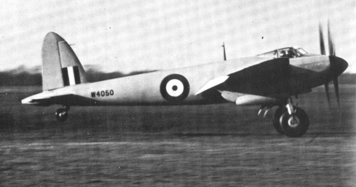 Prototyp De Havilland Mosquito (fot. RAF, Domena publiczna, Wikimedia Commons)
