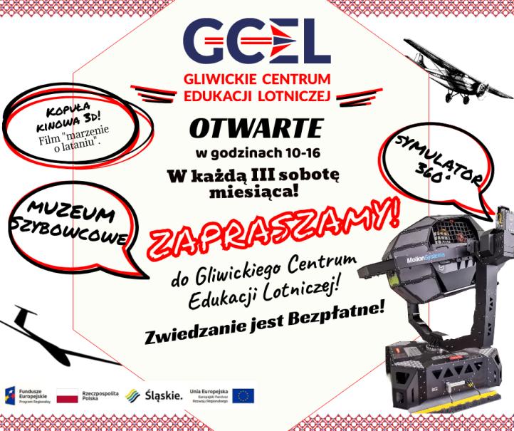 Gliwickie Centrum Edukacji Lotniczej - zaproszenie (fot. Aeroklub Gliwicki)