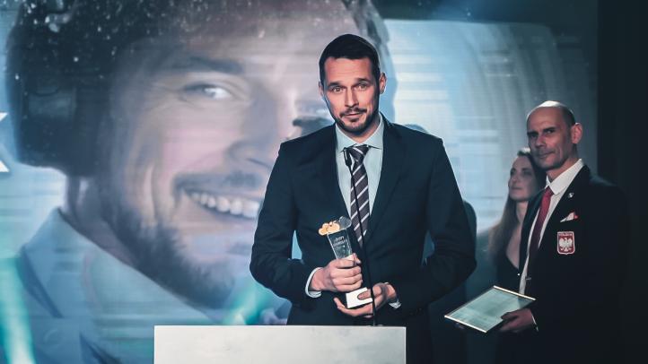 Michał Wieczorek - laureat w plebiscycie Cumulusy 2022, w kategorii SPORT (fot. cumulusy.pl)