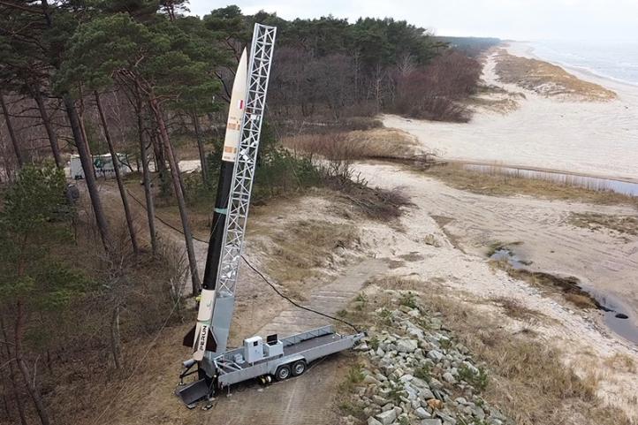 Perun - polska rakieta stworzona przez gdyńską firmę SpaceForest (fot. SpaceForest)2