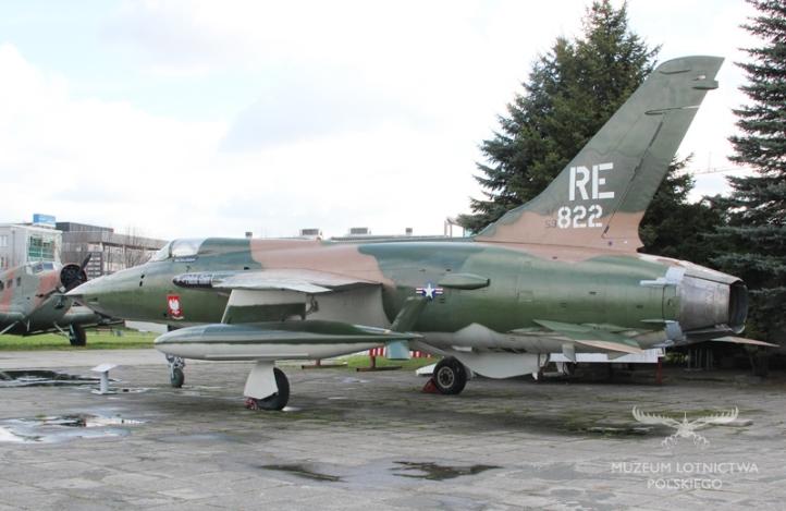 Republic F-105D Thunderchief (fot. muzeumlotnictwa.pl)