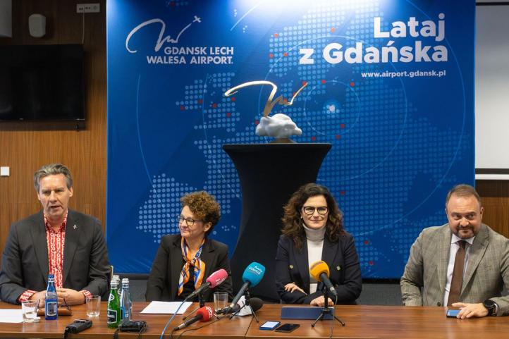 Gdańskie lotnisko świętuje swoje 50 urodziny i 30-lecie spółki Port Lotniczy - konferencja (fot. Port lotniczy Gdańsk)