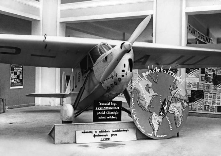 RWD-5bis z wystawy LOPP z października 1933 roku (fot. Stowarzyszenie Lotnictwa Eksperymentalnego EAA 991)