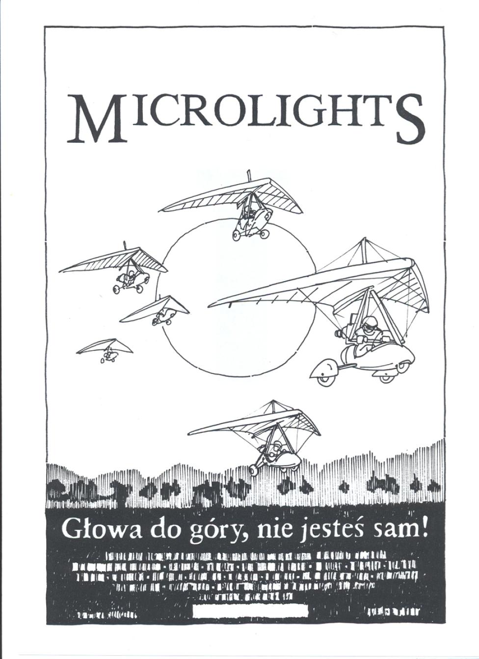 Microlights/ rys. Artur Caban