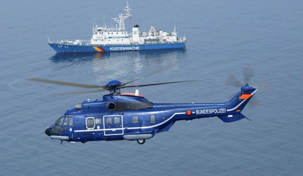 Śmigłowce Airbus Helicopters H215 dla niemieckiej policji (fot. Bundespolizei Fliegergruppe)