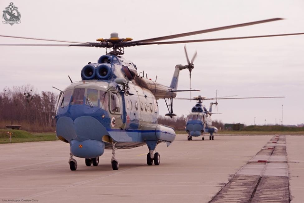 Śmigłowiec zwalczania okrętów podwodnych Mi-14PŁ (fot. kmdr ppor. Czesław Cichy)