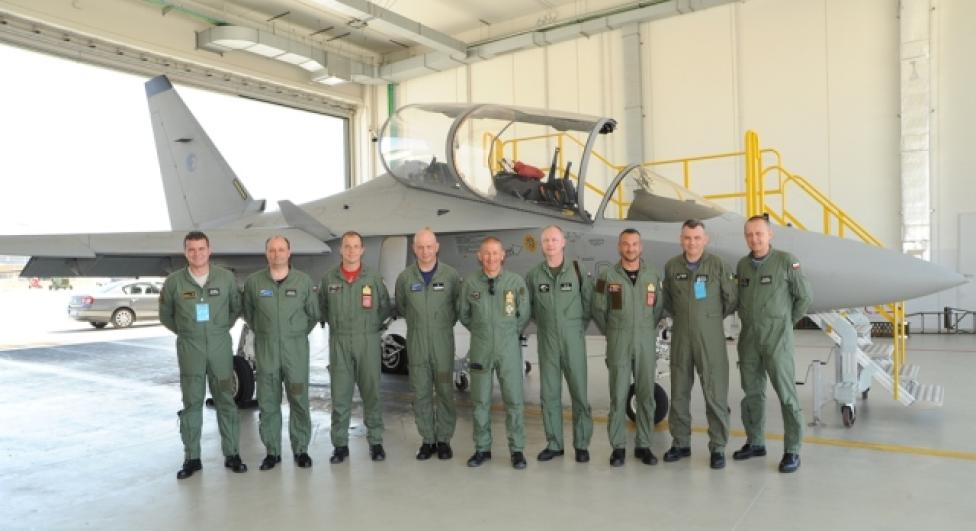We włoskim Lecce-Galatina rozpoczęło się szkolenie kolejnej grupy pilotów (fot. ppłk pil. Marek Kejna)