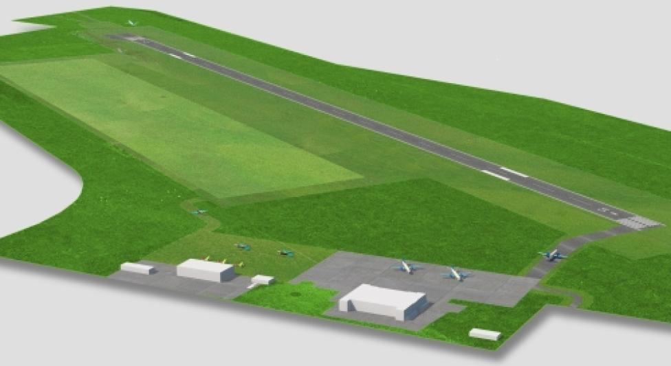 Koncepcja lotniska w Krywlanach