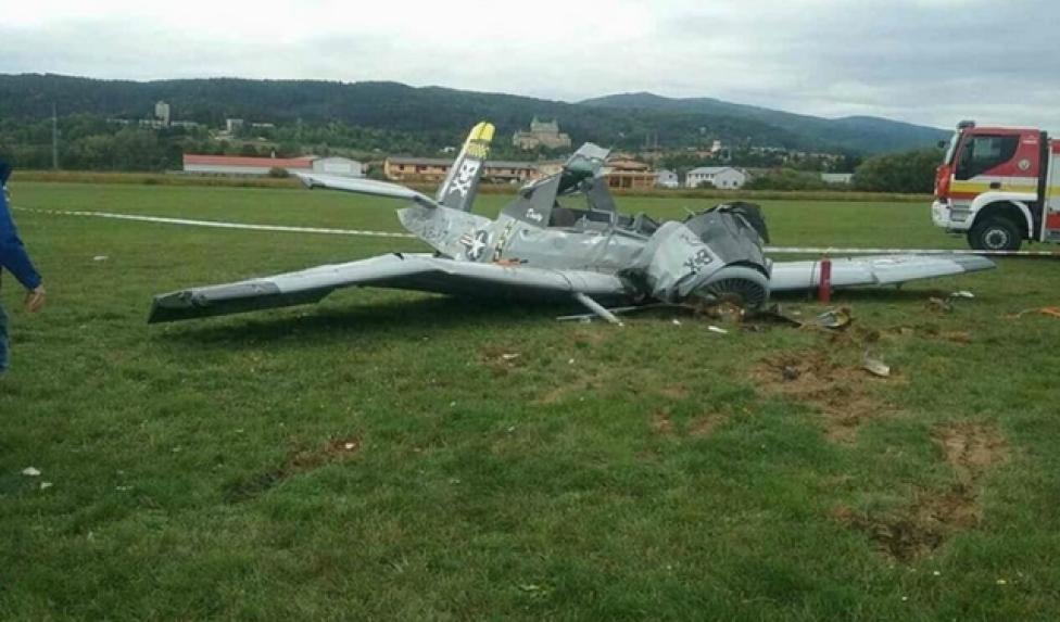 Wypadek samolotu na Słowacji