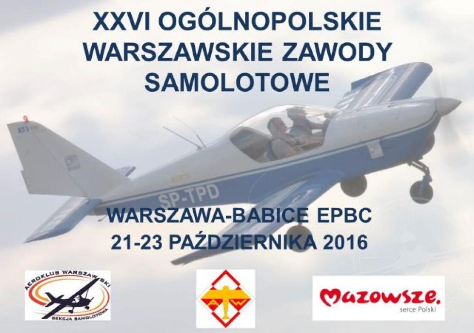 XXVI Ogólnopolskie Warszawskie Zawody Samolotowe – Warszawa-Babice (fot. aeroklub.waw.pl)