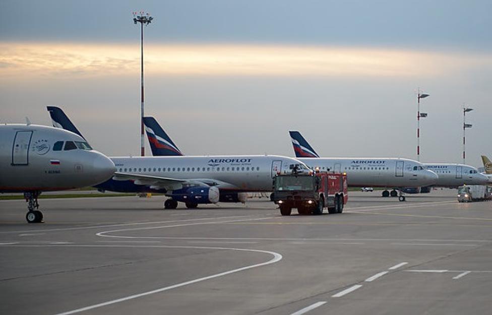 Flota samolotów należąca do linii Aeroflot