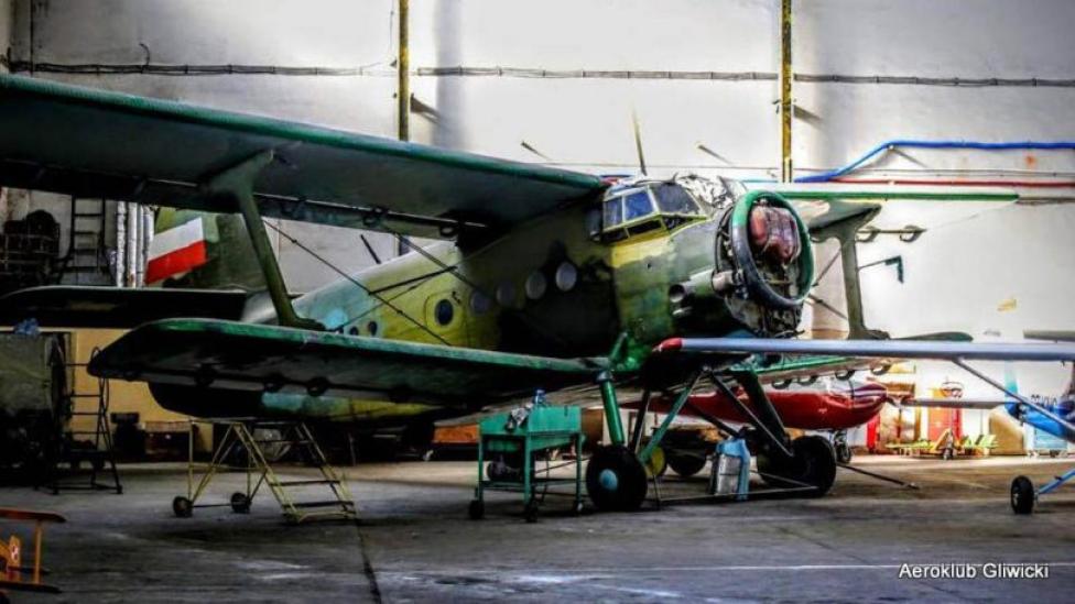 An-2 należący do Aeroklubu Gliwickiego
