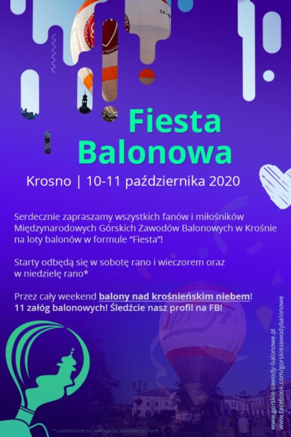 Balonowa Fiesta w Krośnie (fot. gorskie-zawody-balonowe.pl)