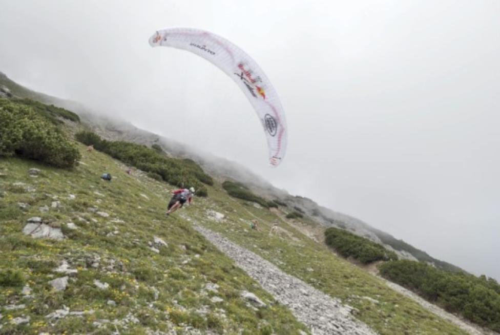 Benoît Outters (FRA2) podczas Red Bull X-Alps 2021 (fot. redbullxalps.com)