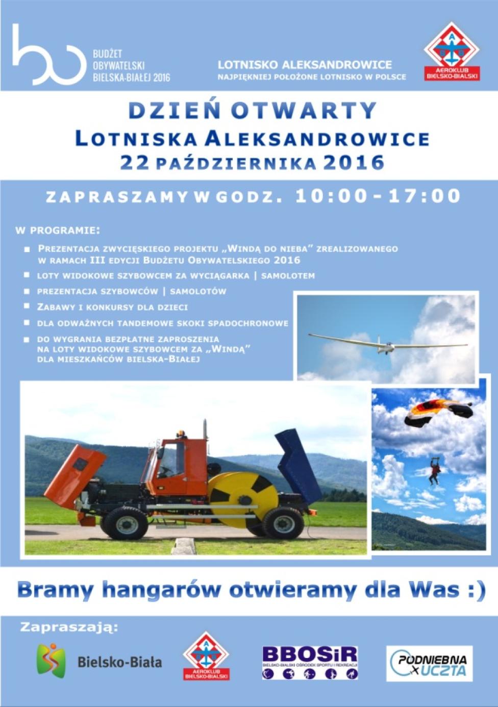 Dzień Otwarty lotniska Aleksandrowice w Bielsku-Białej (fot. epba.pl)