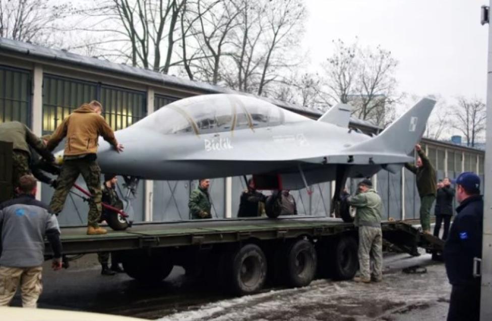 EM-10 Bielik dotarł do Muzeum Lotnictwa Polskiego w Krakowie (fot. muzeumlotnictwa.pl)