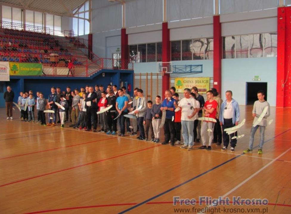 5. Międzynarodowe Zawody Modeli Halowych klasy F1N „Puchar Karpat” (fot. Free Flight Krosno)