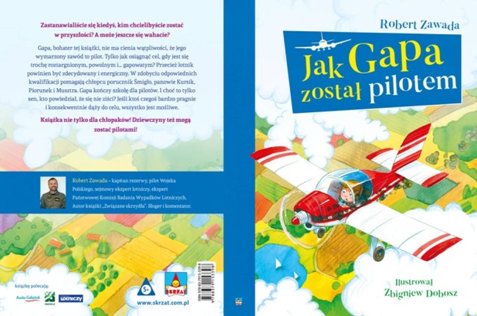 Książka "Jak Gapa został pilotem"