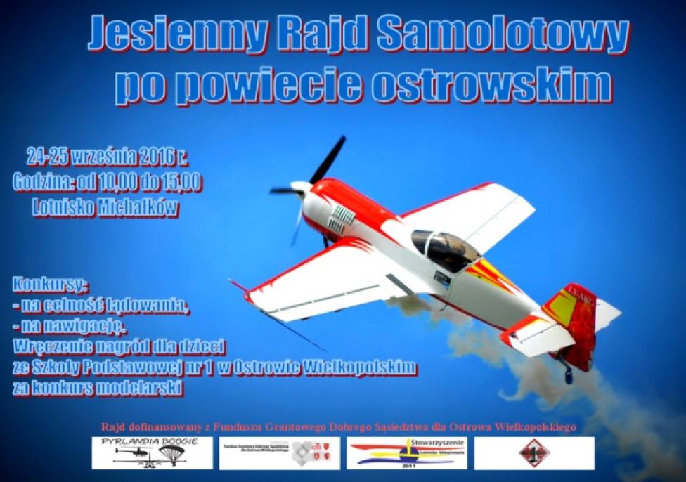 Jesienny Samolotowy Rajd po powiecie ostrowskim (fot. lbm.org.pl)