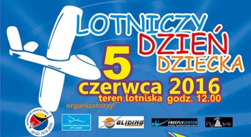 Lotniczy Dzień Dziecka w Lesznie (fot. Aeroklub Leszczyński)