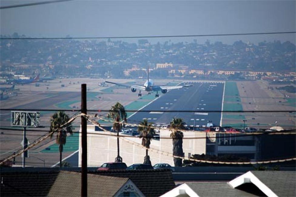 Lotnisko w San Diego (fot. blog.sandiego.org)