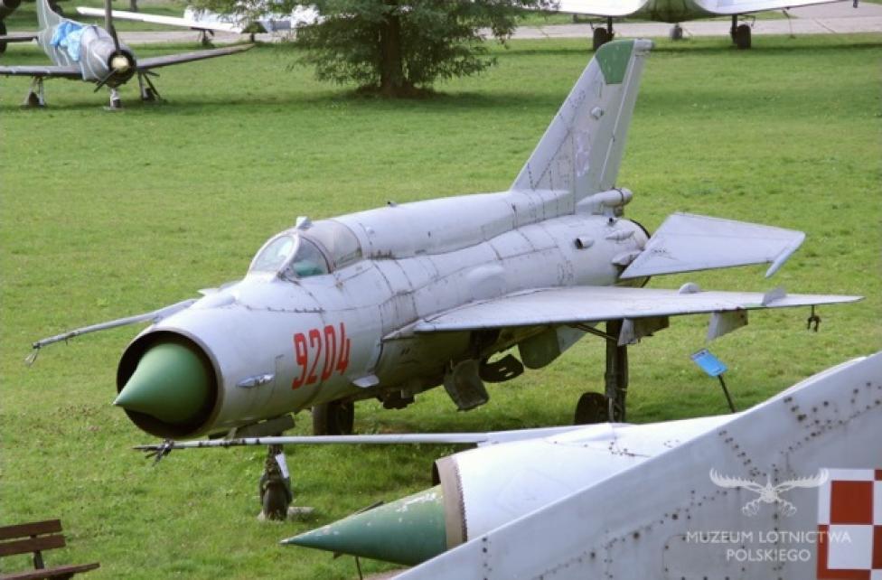 Mikojan-Guriewicz MiG-21 bis (fot. muzeumlotnictwa.pl)