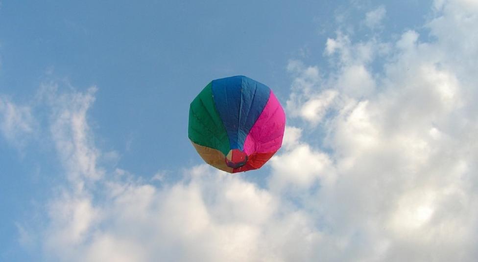 Model balonu na ogrzane powietrze