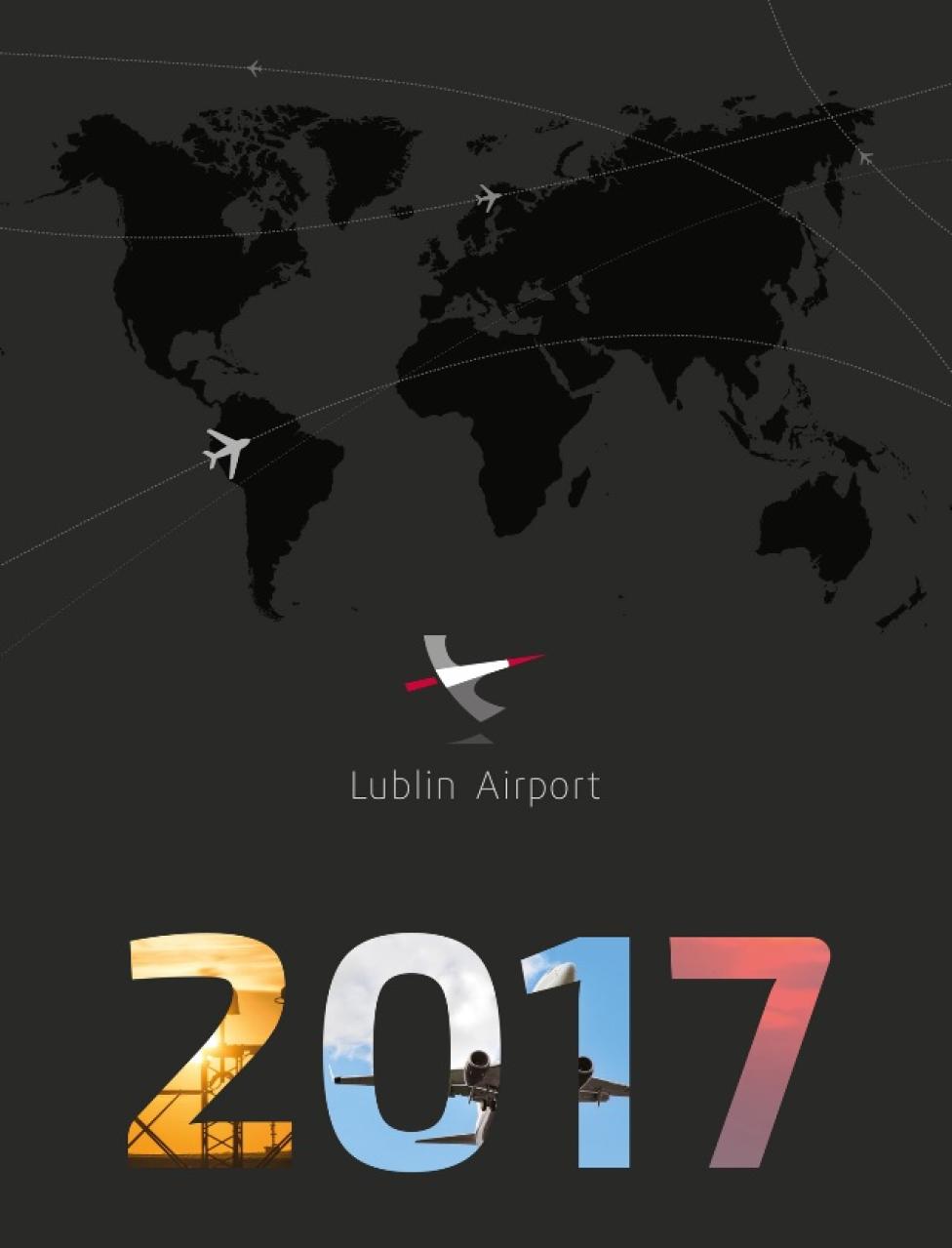 Port Lotniczy Lublin we współpracy ze spotterami wydał kalendarz na 2017 rok (fot. Port Lotniczy Lublin)