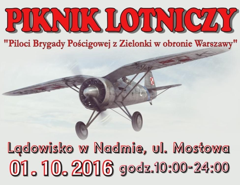 Piknik Lotniczy „Piloci Brygady Pościgowej z Zielonki w obronie Warszawy”