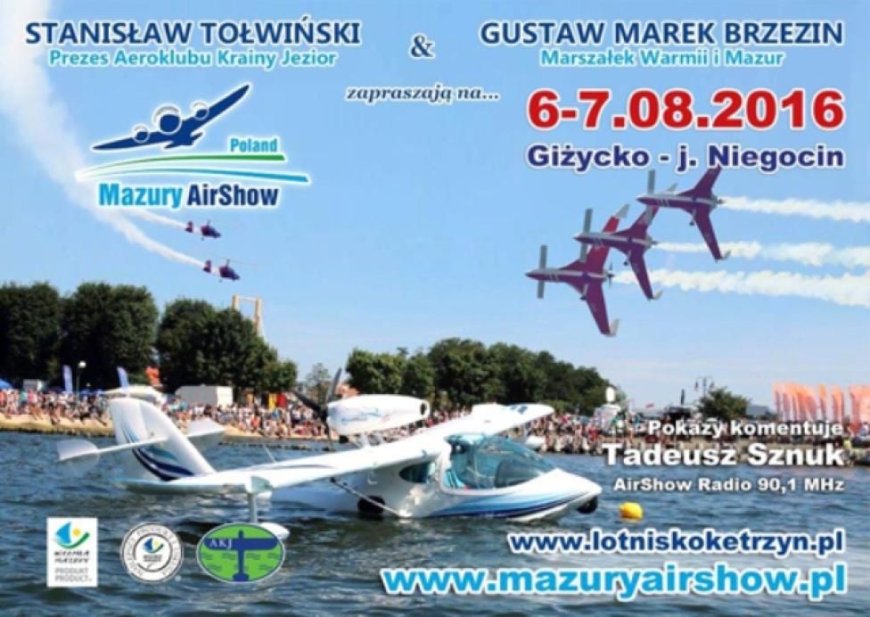Mazury AirShow 2016 (fot. Aeroklub Krainy Jezior)