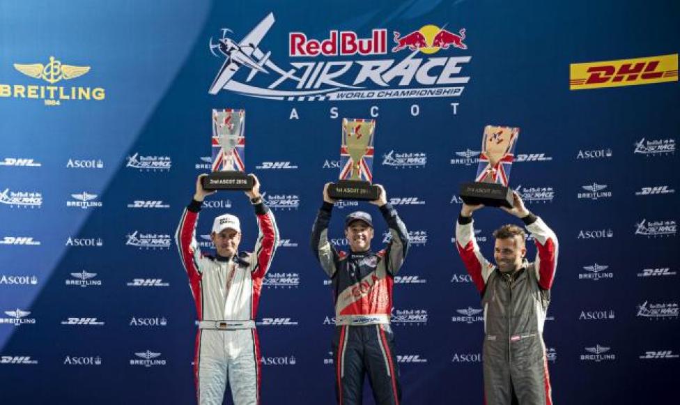 Red Bull Air Race 2016 - Ascot - podium (fot. Samo Vidic/Red Bull Content Pool)