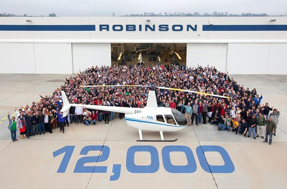 Jubileusz firmy Robinson Helicopters