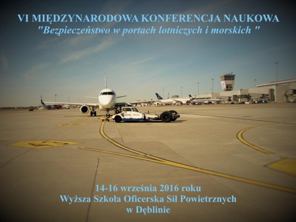 "Bezpieczeństwo w portach lotniczych i morskich" – Konferencja (fot. D. Górczyński)