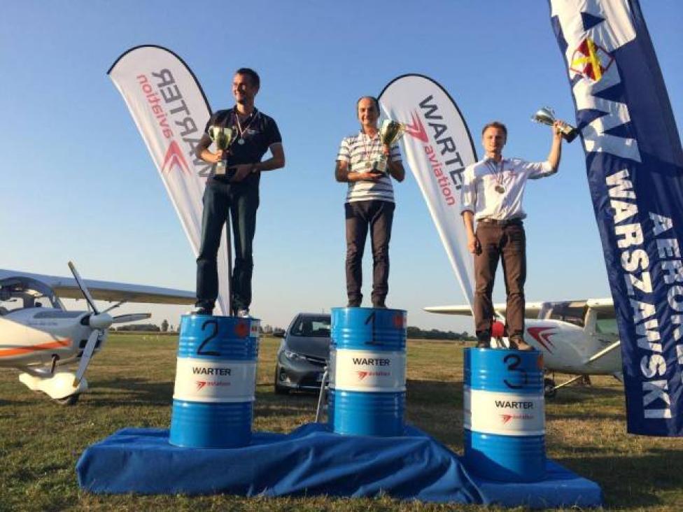 Samolotowe Nawigacyjne Mistrzostwa Polski 2014 - Seniorzy na podium
