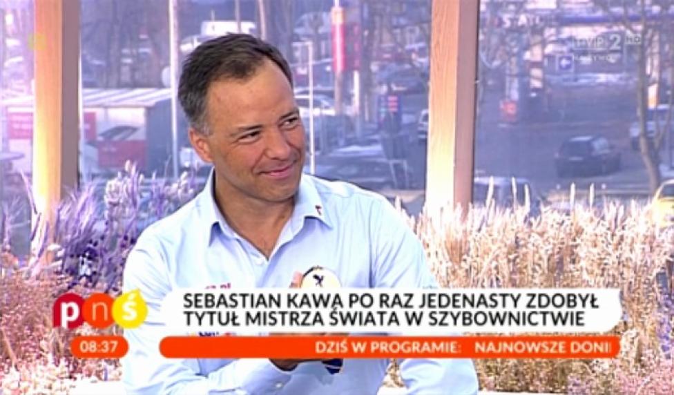 Sebastian Kawa (fot. kadr z programu „Pytanie na śniadanie”)