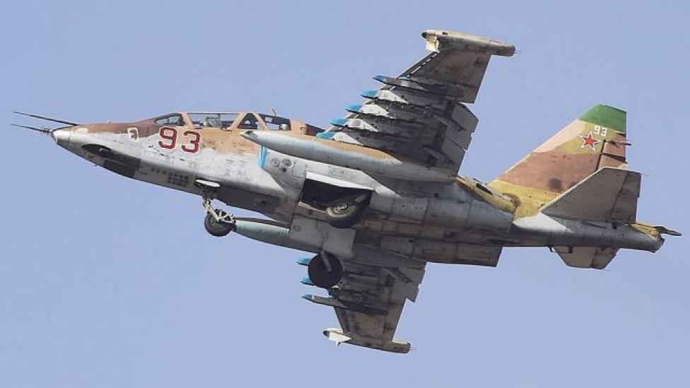 Su-25 Rosyjskich Sił Powietrznych (fot. Aleksandr Markin/CC BY-SA 2.0/Wikimedia Commons)