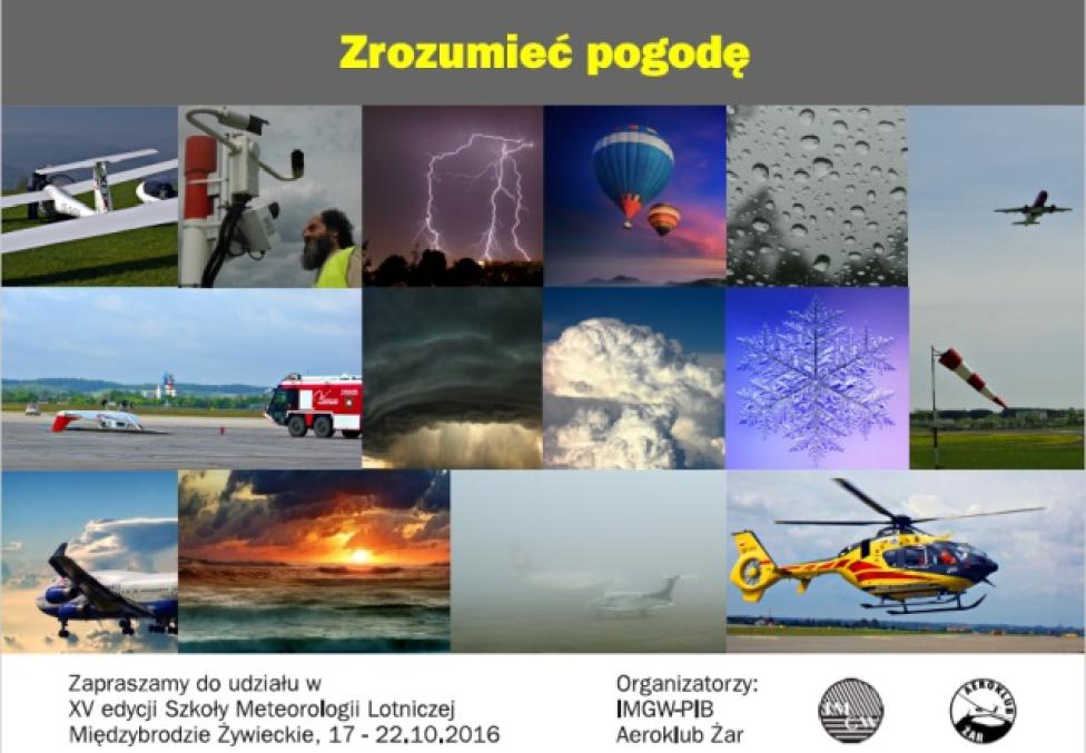„Zrozumieć pogodę” – XV edycja Szkoły Meteorologii Lotniczej