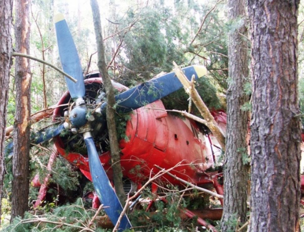 Wypadek samolotu An-2 SP-ANA we wsi Łężyca 192/05