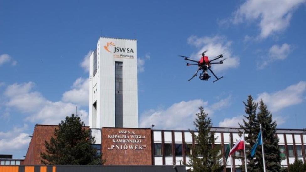 Nowoczesne drony w JSW (fot. jsw.pl)