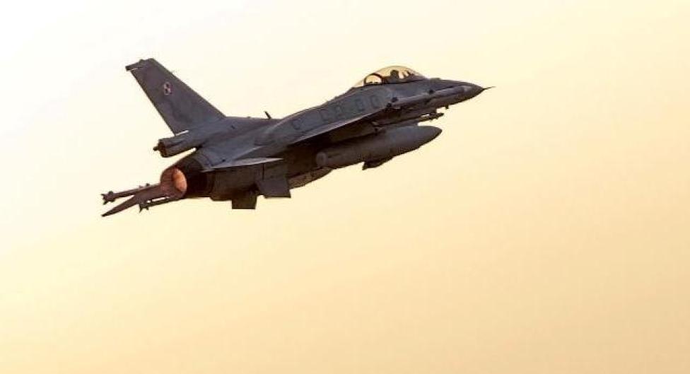 F-16 na misji w Kuwejcie (fot. Archiwum PKW OIR Kuwejt)