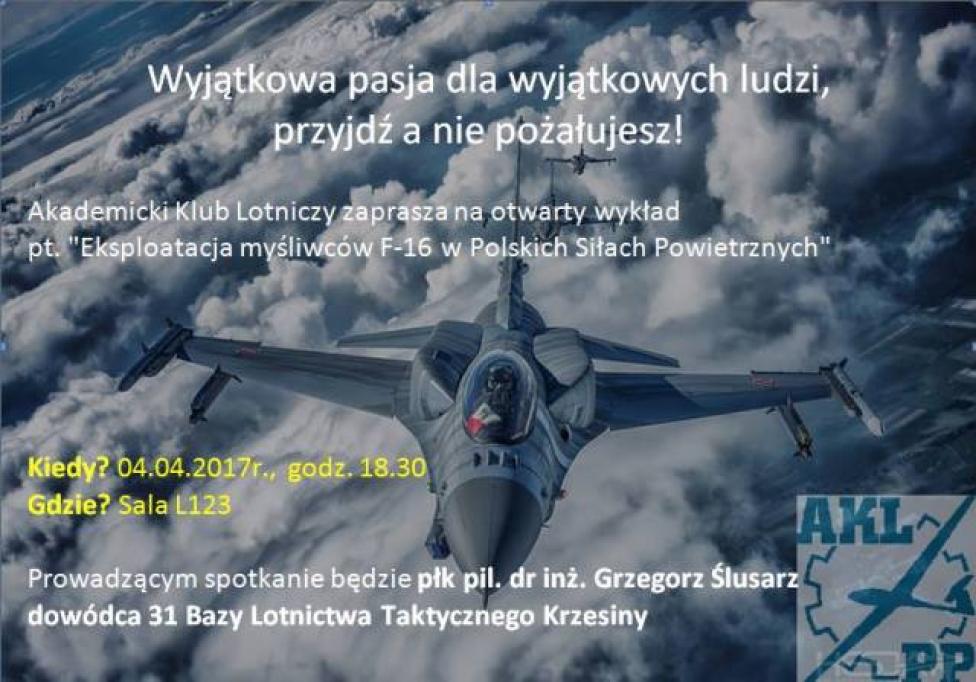 Spotkanie lotnicze: F-16 w Polskich Siłach Powietrznych (fot. AKL PP)