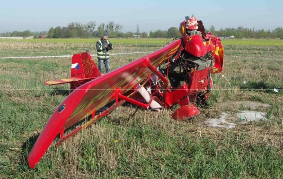 Wypadek samolotu ultralekkiego FOX-33