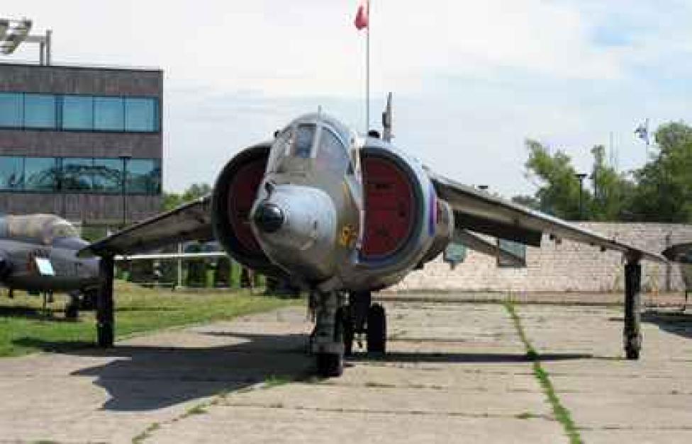 BAE Harrier GR.3/ fot. Muzeum Lotnictwa Polskiego