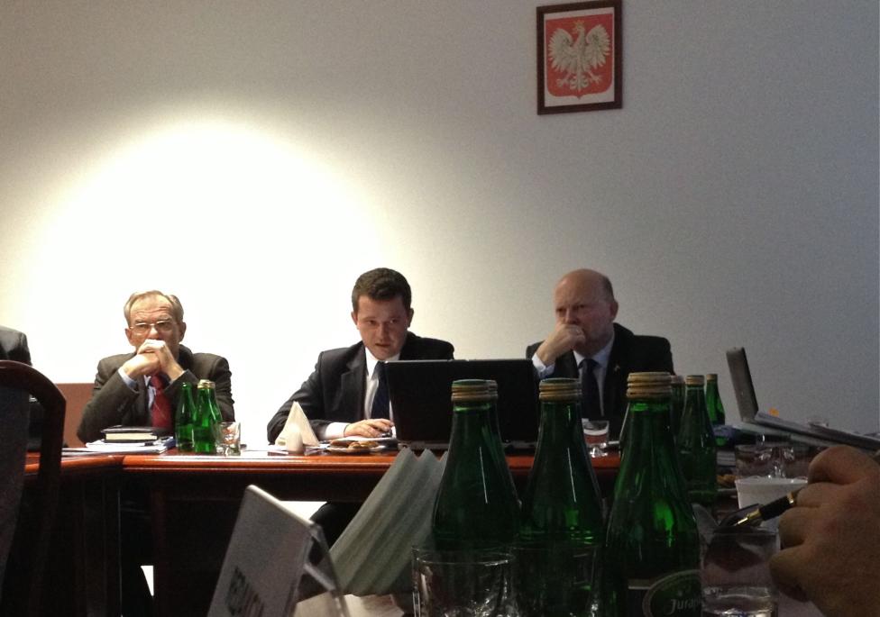 Konsultacje w ULC, Prezes Piotr Ołowski i v-ce prezes Piotr Kasprzyk