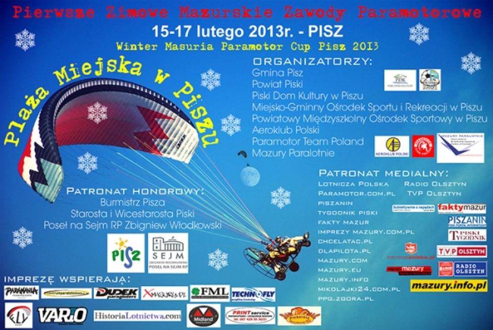 Winter Masuria Paramotor Cup - Pisz 2013