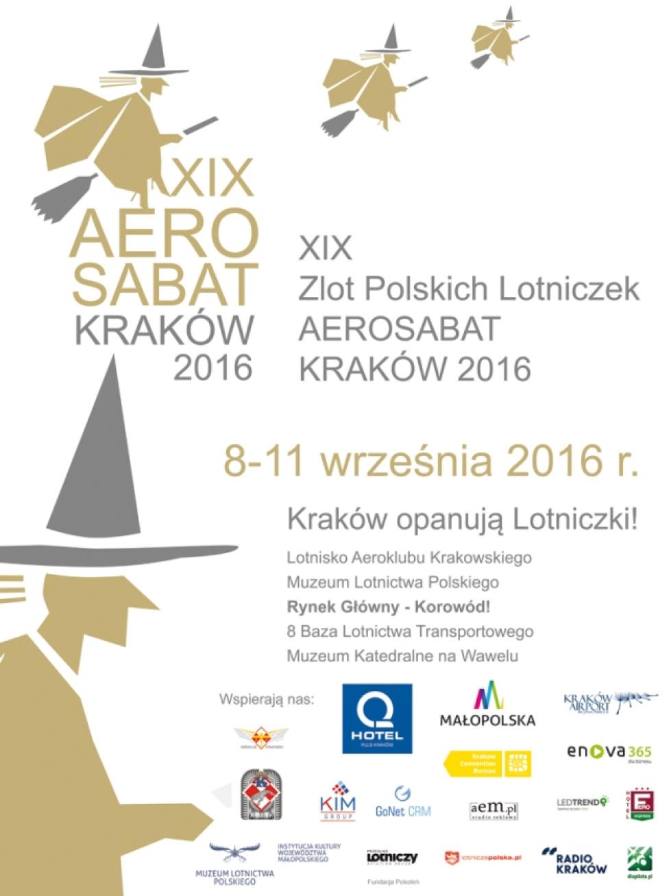 XIX Zlot Polskich Lotniczek – "AEROSABAT 2016" w Krakowie (fot. muzeumlotnictwa.pl)