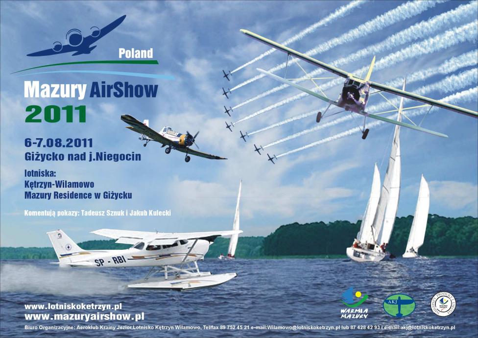 Mazury Airshow 2011 (plakat)