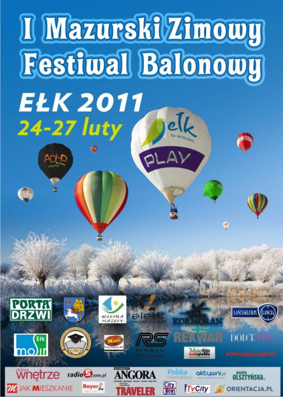 I Mazurski Zimowy Festiwal Balonowy