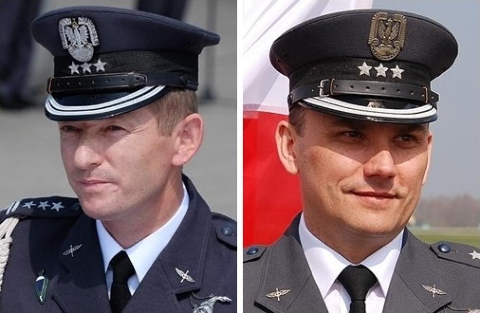 płk Piotr Krawczyk i płk Cezary Wiśniewski (fot. Krzysztof Sitkowski/ KPRP)